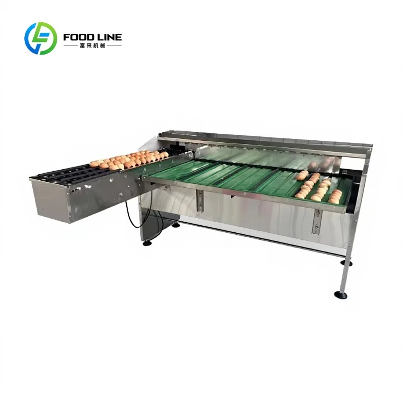 High Efficiency Grading Chicken Duck Egg Sorting and Selecting Machine with Printer Sorter Machine Grading Production Line