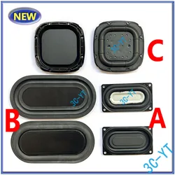 1Pair New Black Audio Bass Diaphragm Passive Radiator Speaker Repair Parts DIY Home Theater Speaker Accessories