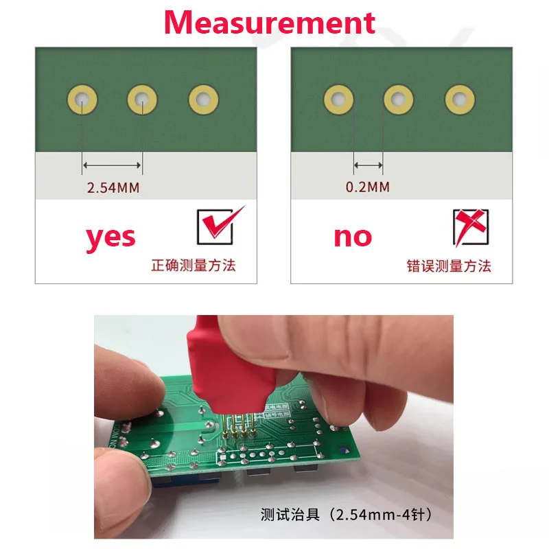 1.27mm 2.54mm 2.0mm Spring Pin Universal Downloader Burn-in Fixture Accessories New Handheld Fixture 30mm