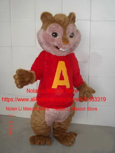 EVA Material Plush Tamias Mascot Costume, Set Dos Desenhos Animados, Role Play Filme Props, Jogo Publicidade, Halloween Gift, Alta Qualidade, 295