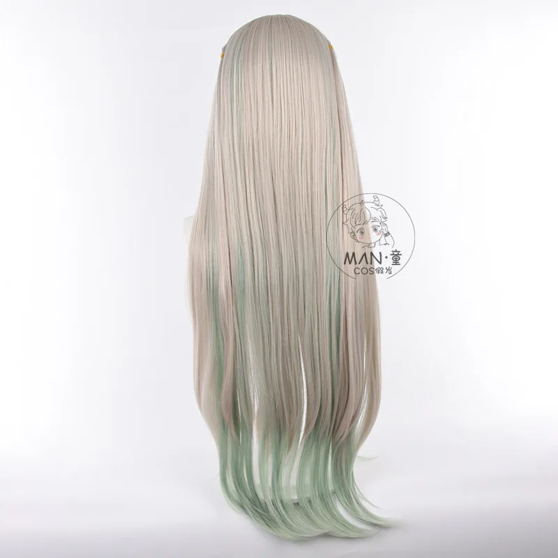 Perruque de Cosplay Hanako-kou Nene Yashiro, cheveux longs légèrement ondulés mélangés, cadeau d'halloween