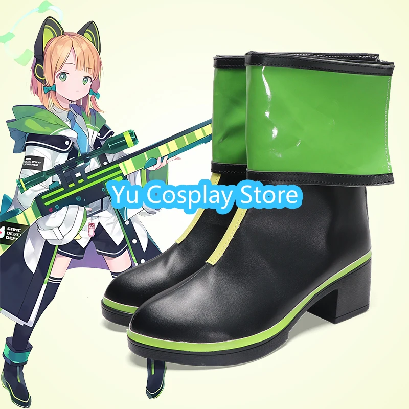 

Yu Cosplay Store Blue Archive Yuzu Cosplay Shoes Anime Cosplay Shoes Boots Halloween Costumes Props