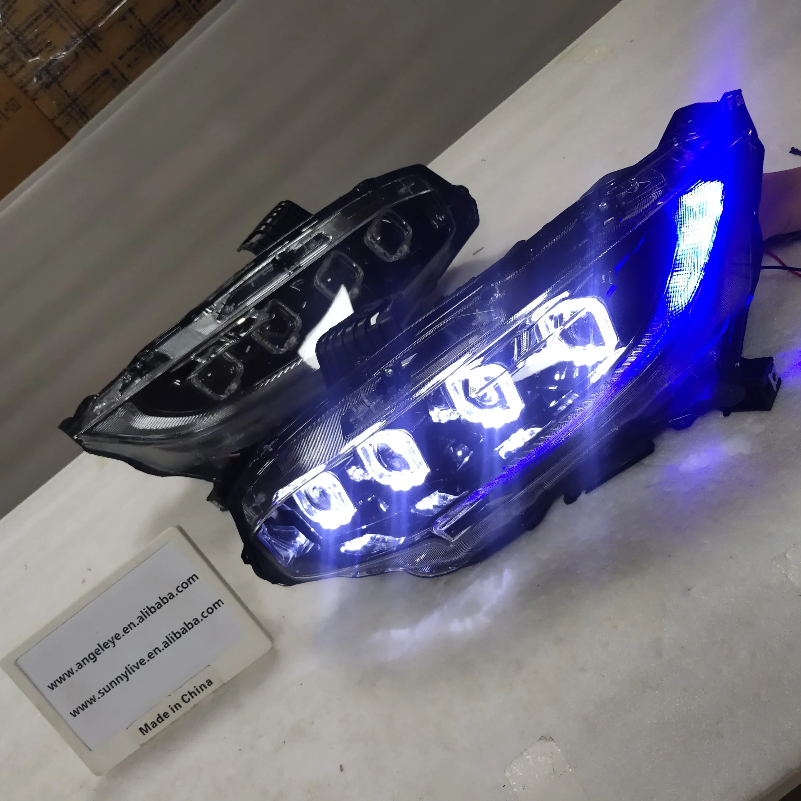 AirowFor HONDA Civic 10 Gernareation 2015-2017 Led Headlight