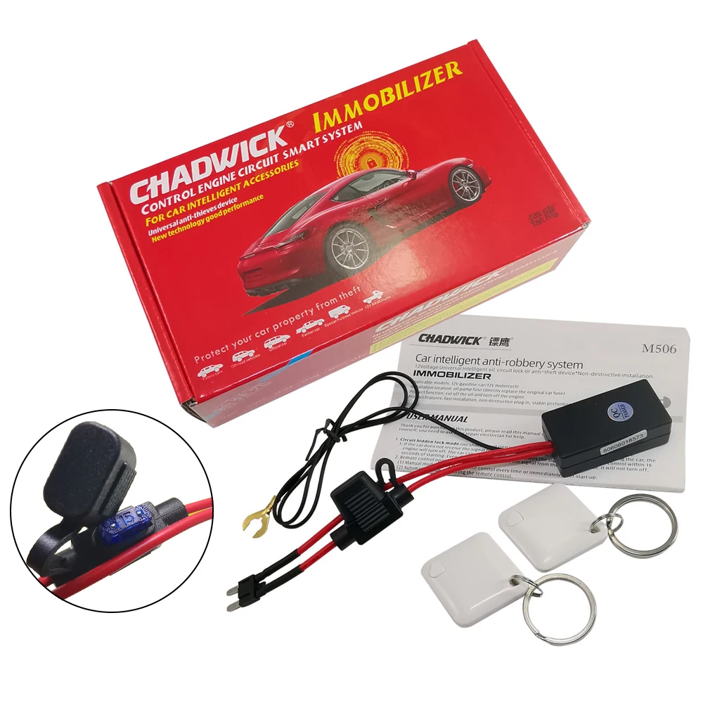 

RFID Car Immobilizer Engine Lock Intelligent Anti-hijacking and Circuit Cut Off Automatically Lock and Unlock Car Engine