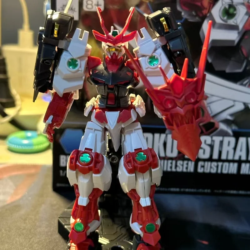 سينغوكو ضلال الإطار الأحمر عمل الشكل بانداي Hg 1/144 Mecha الجمعية نموذج كتلة ملحقات لعبة حلية لعبة أنيمي الطفل #1