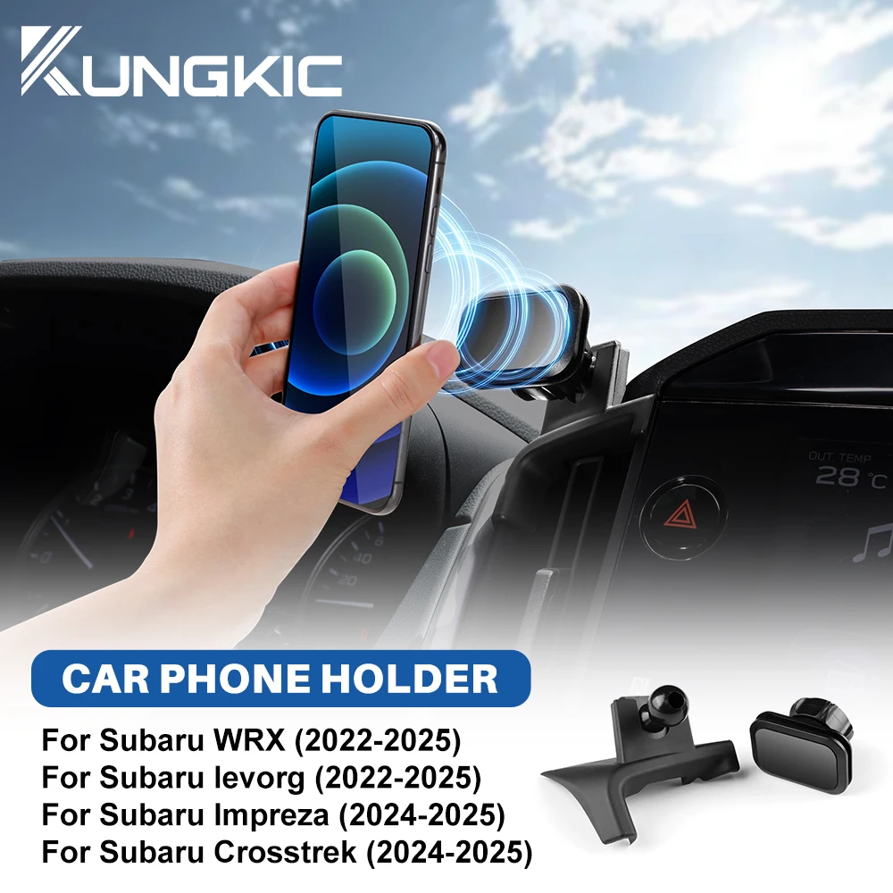 for Subaru Crosstrek Impreza 2024 2025 WRX Levorg 2022 2023 2024 2025 Car Magnet Gravity Phone Holder Mobile Bracket Clip