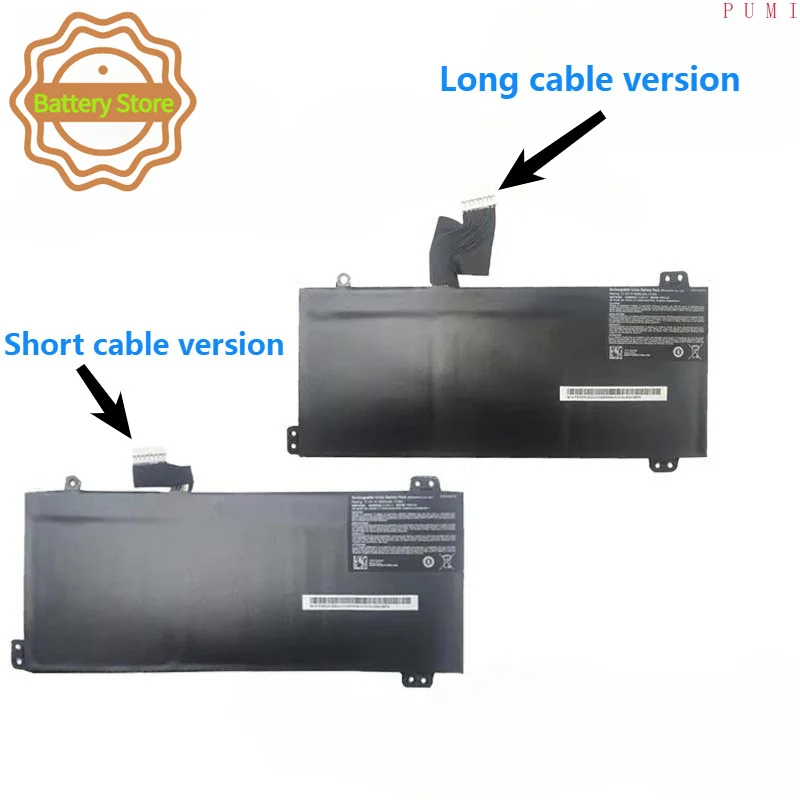 Newest A31-M15 11.4V Battery For Medion Akoya E6245 E6247 E6248 For Haier Boyue M53-72711 M15G For Xiaomai 6A Laptop Battery