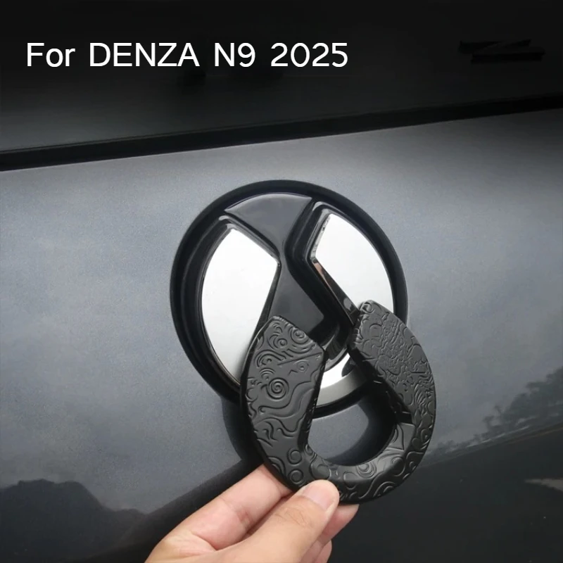 

For DENZA N9 2025 Aluminum Alloy Personalized Front and Rear Logo Modification Accessories Wheel Hub Emblem Logo