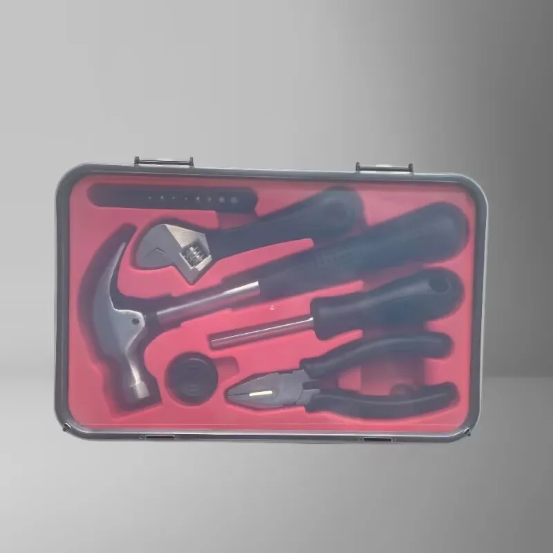 

Набор инструментов для домашнего оборудования, полный подарочный набор, новый набор инструментов для украшения дома, незаменимый набор инструментов из 17 предметов для семьи