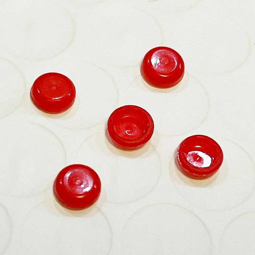 

LOCATOR Male Overdenture Replacement Caps Retention Inserts, Red 0.8-1.2lbs(5pcs)