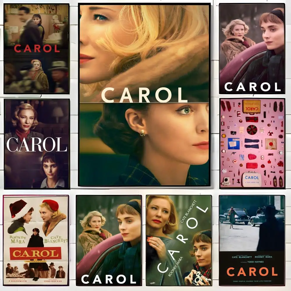 Tender Forbidden C-Carol Queer Romance Period Film Aesthetic Poster Wall Art Print Decorative Mural Home Decor Gift Unframed