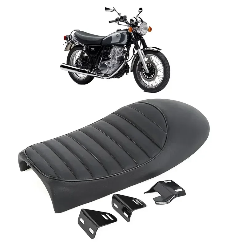 

For Honda Suzuki Yamaha SR400 XS650 GS XJ CB Motorcycle Universal Hump Cafe Racer Seat Saddle Accesorios moto