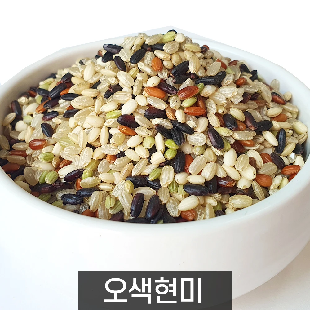 Dokdo Love أرز بني كوري بخمسة ألوان 1 كجم 1 كيس أرز بني #1