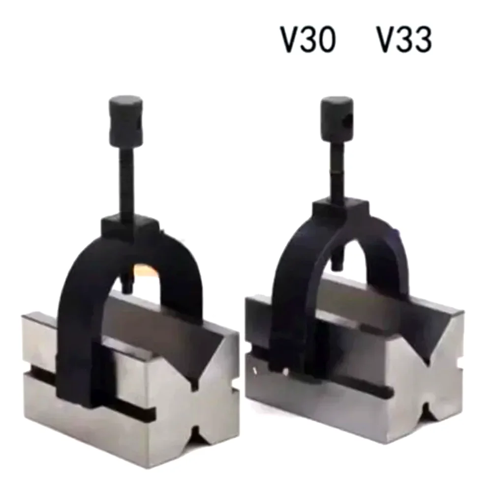 

V30 V33 High Precision V Block Clamp Set A Type Machinist Blocks and Clamp Tools Set