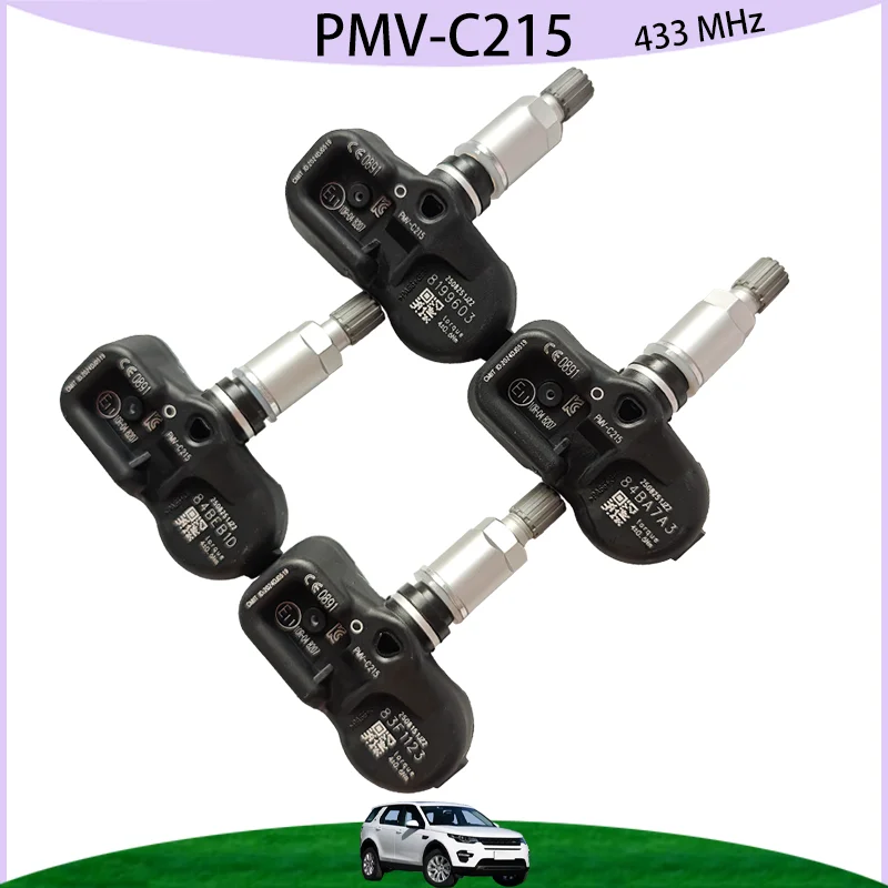 1/4PCS PMV-C215 433MHZ Tire Pressure Sensor For Toyota Yaris Cross from 2021-08 to 2027-06 Car TPMS 42607-02070 42607-F4020