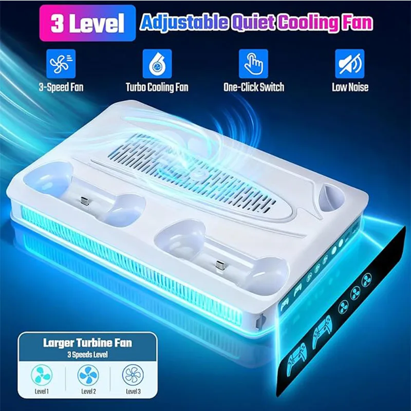 Thumbnail 3 - #22 Cheap PS5 Cooling Stations Worth Buying