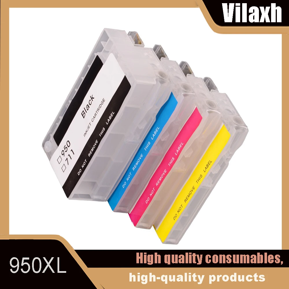 Full 950XL 951XL Refillable Ink Cartridge for HP 950 951 for HP Officejet Pro 8100e 8600 8610 8620 8630 8640 8660 8615 8625