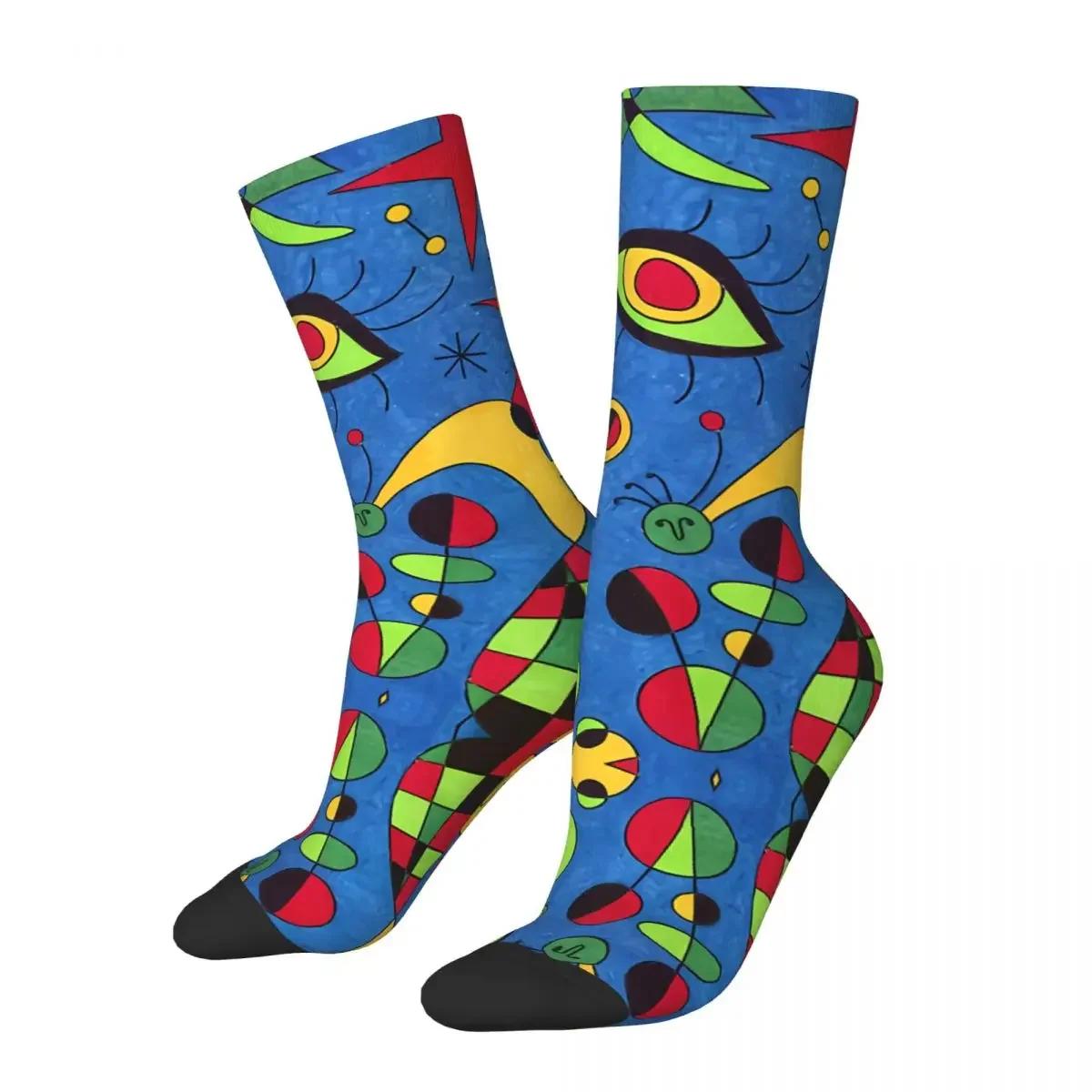 

Crazy compression Joanmiro's Sock for Men Harajuku Seamless Pattern Crew Sock Casual