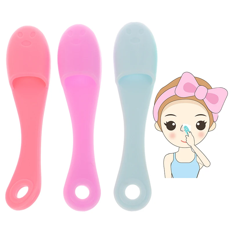 Soft Pet Finger Toothbrush Clean Nose Blackhead Acne Tear Stains Cat Acne Brush ​Silicone Dog Cat Wool Brush Dog Accessories