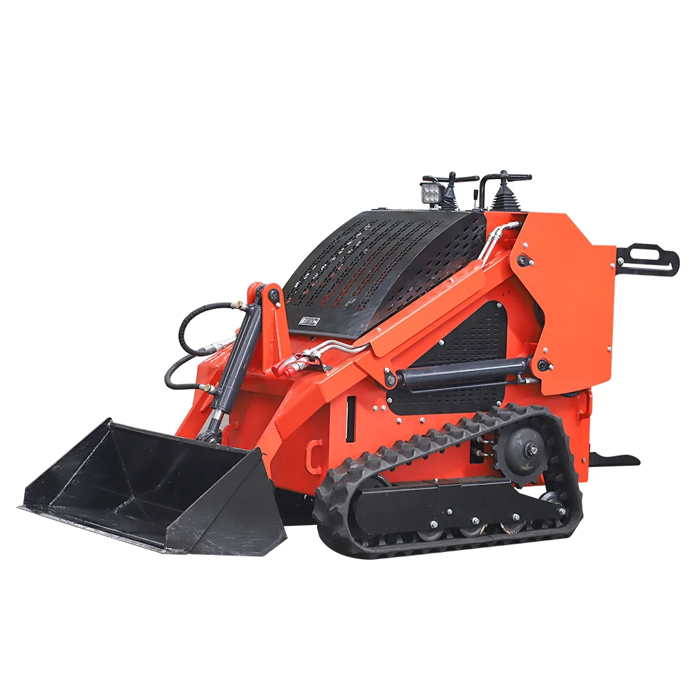 YG-T480 Chinese Manufacturer Cheap Mini Skid Steer Loader Multifunctional Mini Crawler Skid Steer Loader Factory Customization