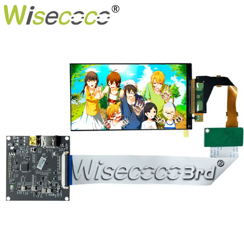 

ЖК-дисплей высокого разрешения Wisecoco IPS, 5,5 дюйма, 2K, 2560x144 0, панель управления для ноутбука