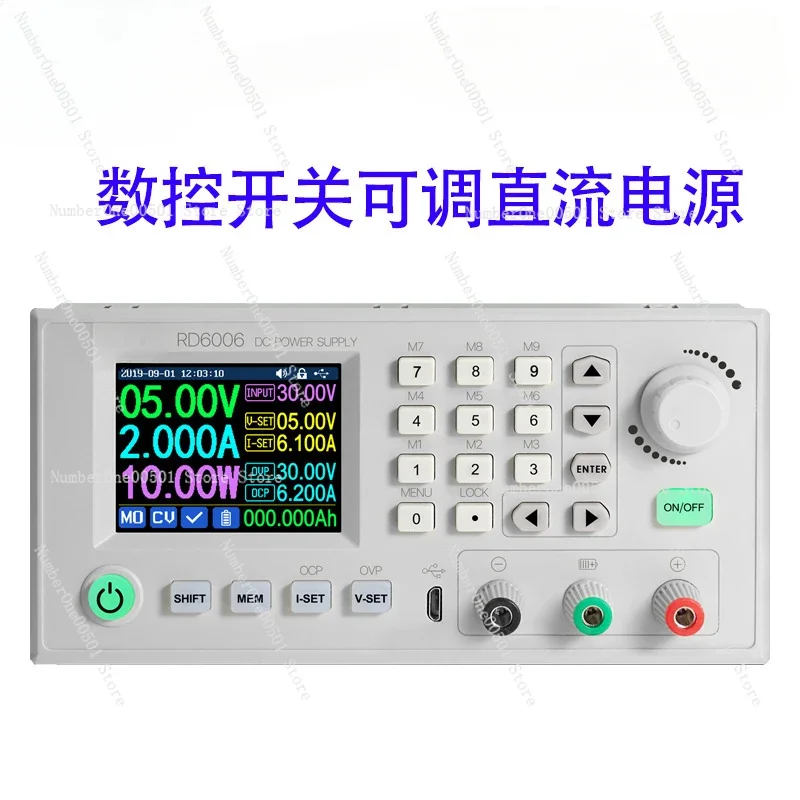 

Rd6006/6012/6018 Series CNC DC Adjustable Power Switch 60V 12 18 a Step-down Module 6