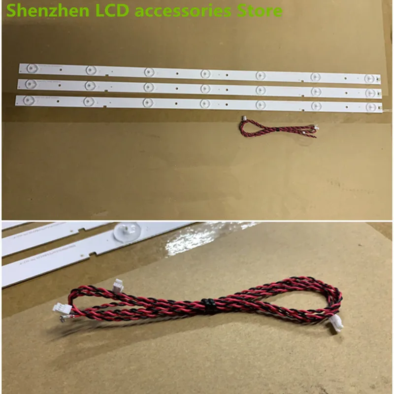 

new original for Panasonic Changhong Hisense Haier LCD TV backlight strip 32 inch 3V 6V LED lens LCD TV universal 100%NEW