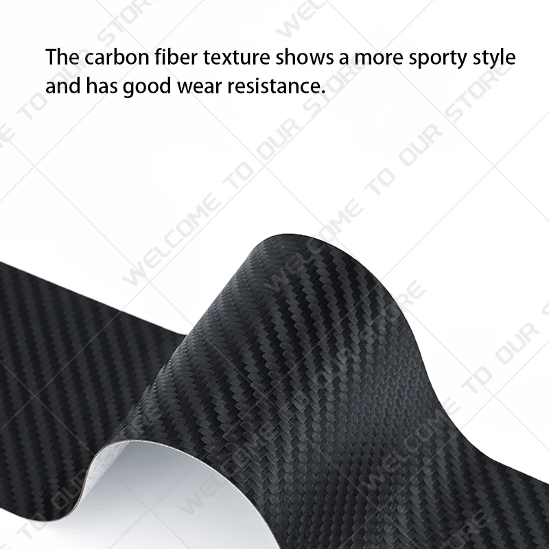 5Pcs/set ST Line Logo Emblem Carbon Fiber Car Door Threshold Sill Sticker For Ford Mondeo Explorer Fiesta Focus Puma Accessories - view 6