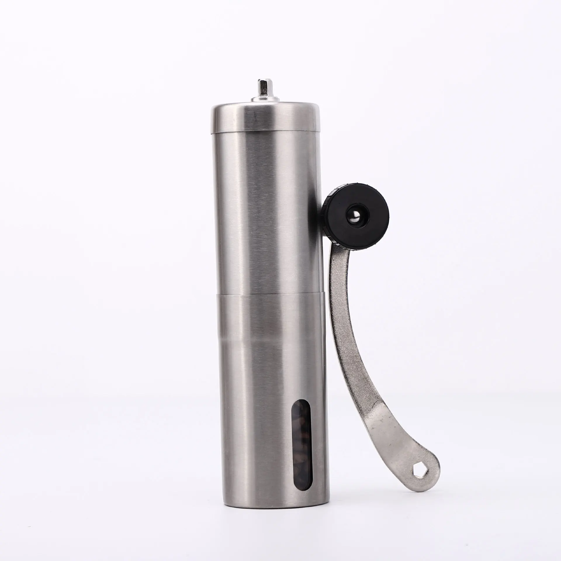 

Ручная кофемолка, портативные кофемолки для кофейных зерен, мини-из нержавеющей стали, легкая ручная мельница ручной работы, пенообразователь, кухонные аксессуары, инструмент