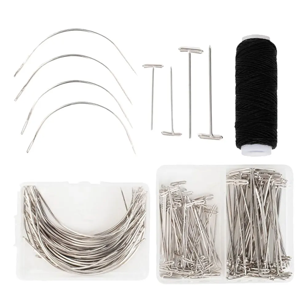 

61 Piece Set T-pin Stainless Steel Reusable Needle Daily Use Blocking Portable Compact Sewing Handcraft Embroidery
