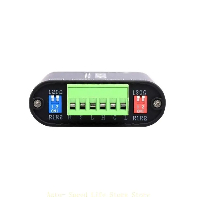 

02DA Industrial Grade USB to Converter Double Channel Bus Data Communication Card Converter