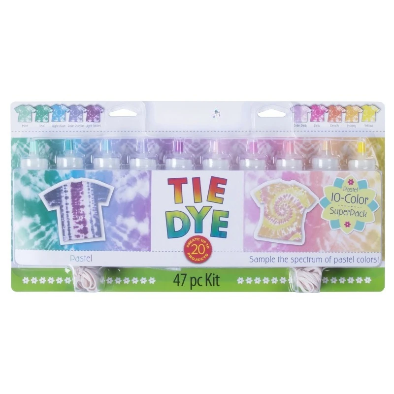 

Набор из 10-цветной пастели Tie Dye