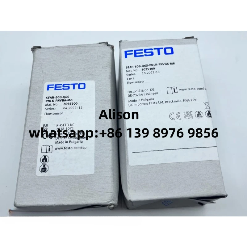 

FESTO 8035300 SFAH-50B-Q6S-PNLK-PNVBA-M8