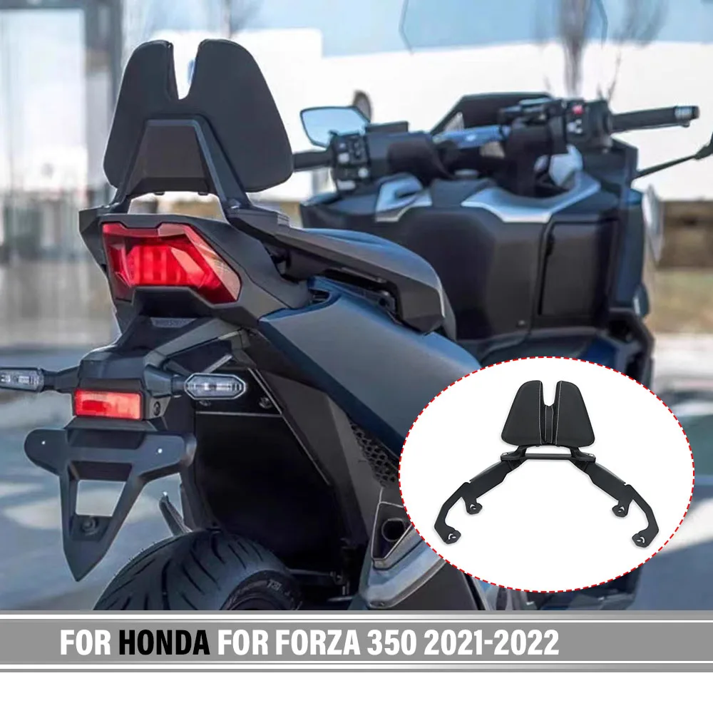 

FOR FORZA 350 2021 2022 NEW Motorcycle For Honda FOR FORZA 350 2021 2022 Passenger Seat Rear Backrest Cushion Back Rest Pad