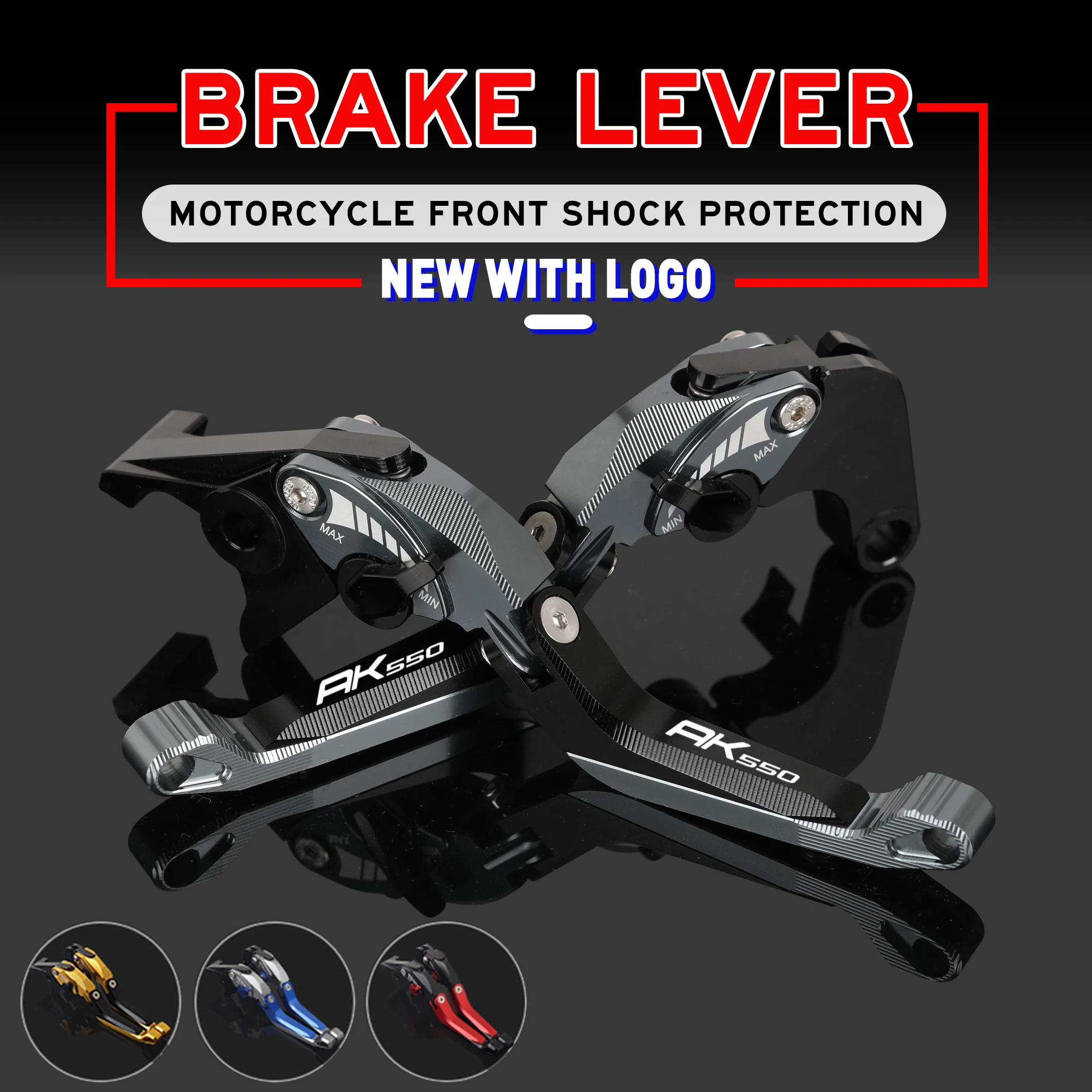 

Новинка 5D рычаг тормоза сцепления для KYMCO AK550 2017-2023 Мотоцикл CNC выдвижной Регулируемый рычаг тормоза рычаги сцепления AK 550