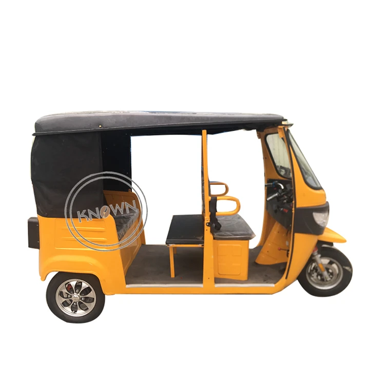 4 Passengers Solar Electric Tuk Tuk 3 Wheels Cart Sightseeing Car Bus Mobile Passengers Tricycle Cart