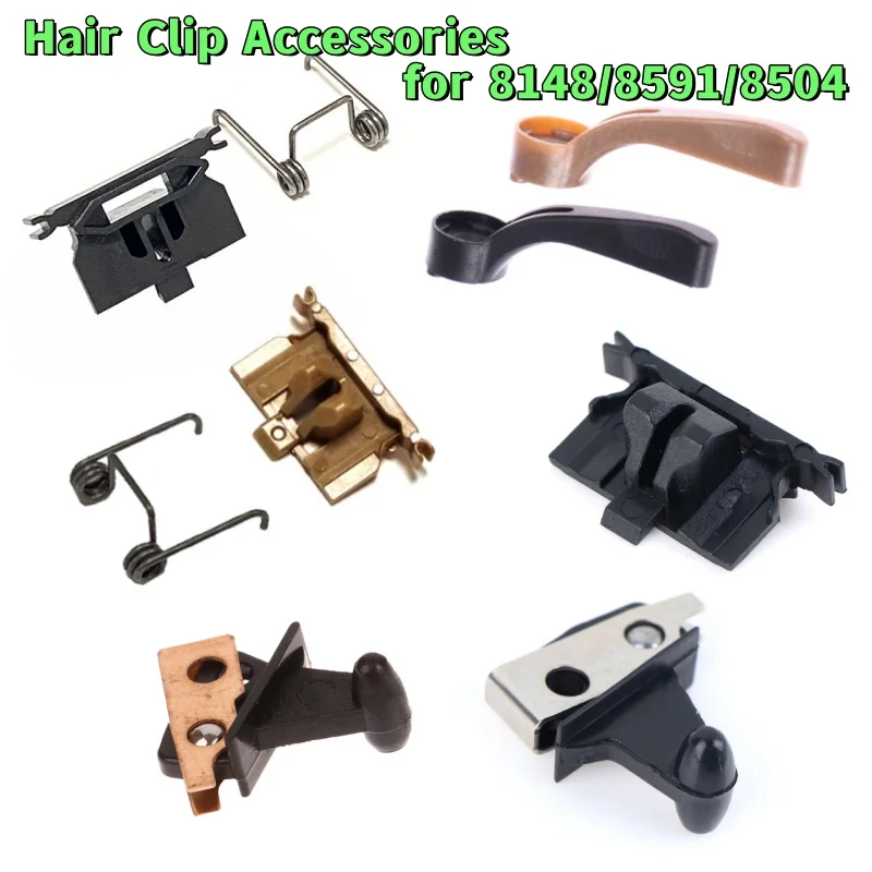 Electric Push Scissors Hair Clip Accessories With Spring For 8148/8591/8504