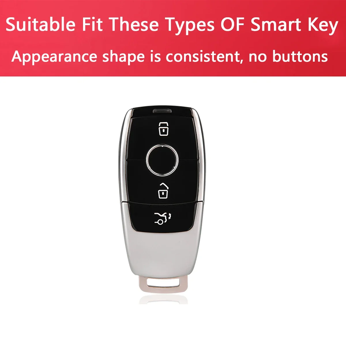 Clear Transparent TPU Car Smart Key Cover Case for Mercedes Benz A B C E S G GLA GLB GLC GLE CLA EQA EQB EQC ClassAccessories