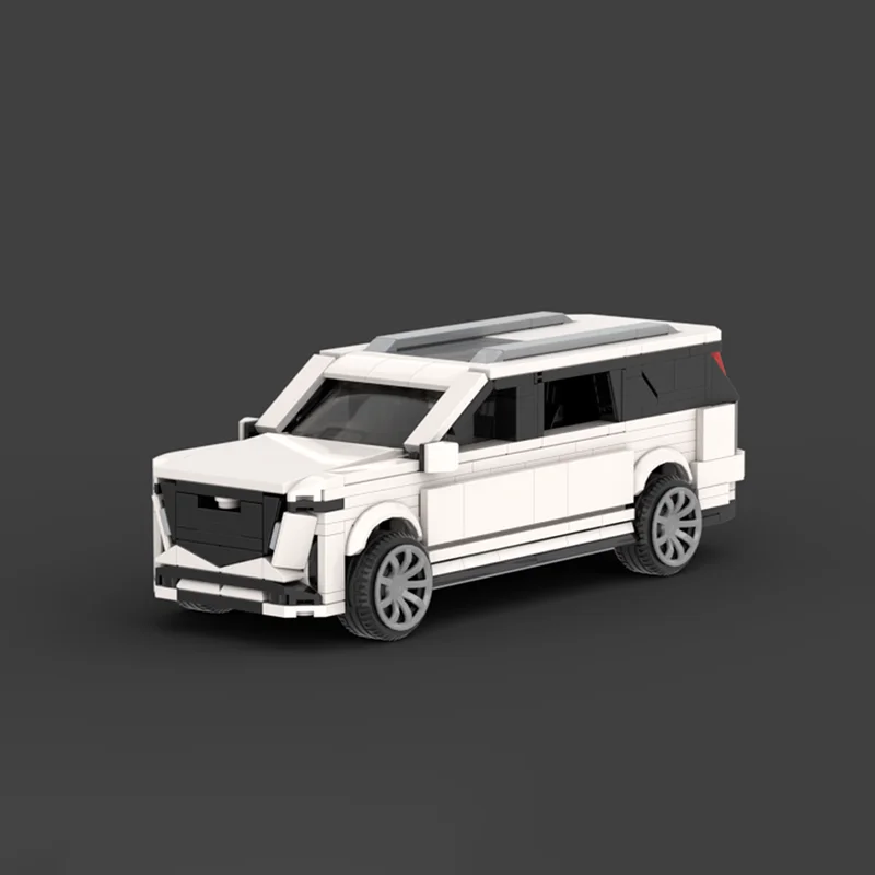 579 pièces MOC Cadillac Escalade ville Champions modèle blocs de construction Architecture cadeaux de noël idée jouet éducation brique enfants