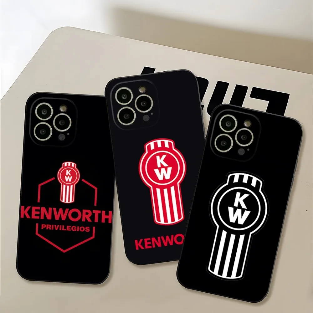 KENWORTH TRUCK LOGO Phone Case luxury Design for iphone 15 Pro 14 Pro Max 12 Mini 11 13 Xr X Xs 6s 7 8 Plus Back Cover