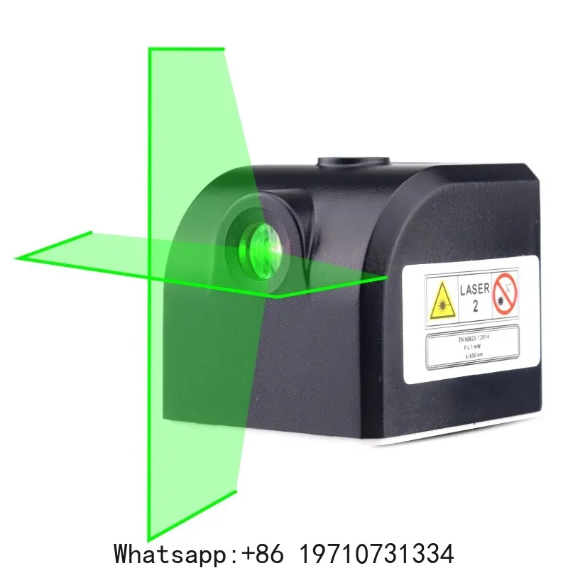 

Mini Laser Level Portable Laser Level Meter 2 Lines Horizontal and Vertical Cross Lines USB Charging Super Powerful Green Laser