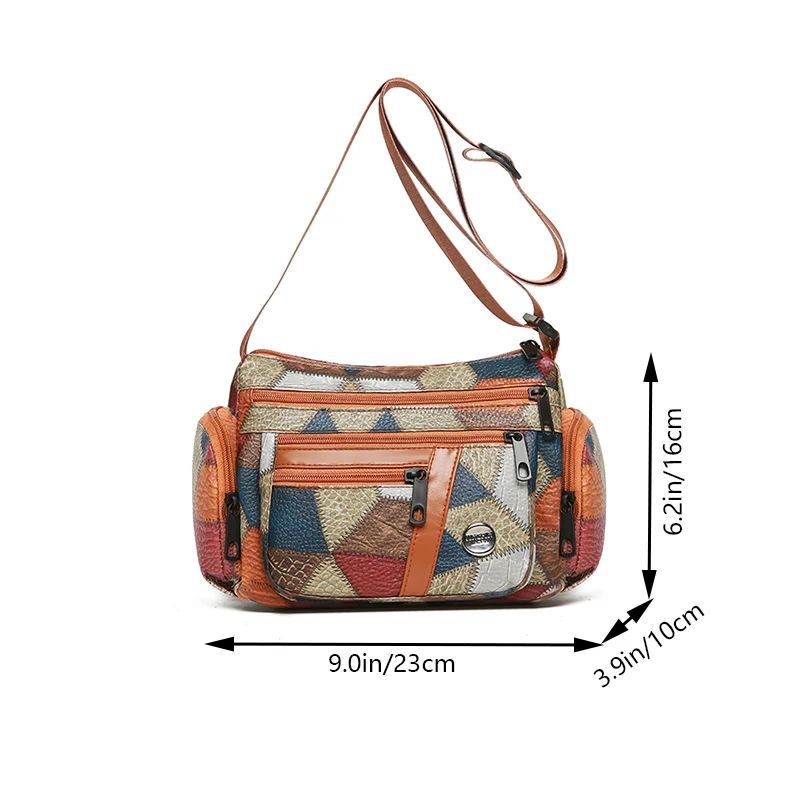 Conjunto de combinação elegante de emenda de diamante, versátil casual de alta qualidade, alça de ombro ajustável, versátil para uso diário