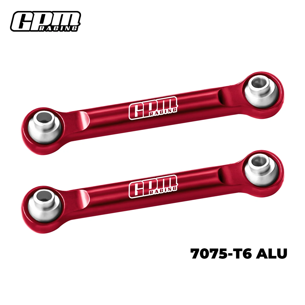 GPM 7075 Alloy Front Steering Link Rods For ARRMA 1/16 Mojave Grom 1/12 Nascar
