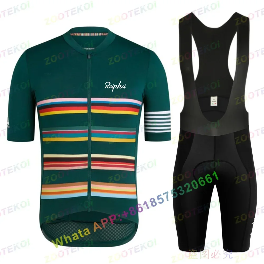 

Roiphoi RCC Cycling Jersey Set MTB Maillot Summer Short Sleeve Cycling Clothing Road Bike Shirts Suit Bicycle Tops Ropa Ciclismo