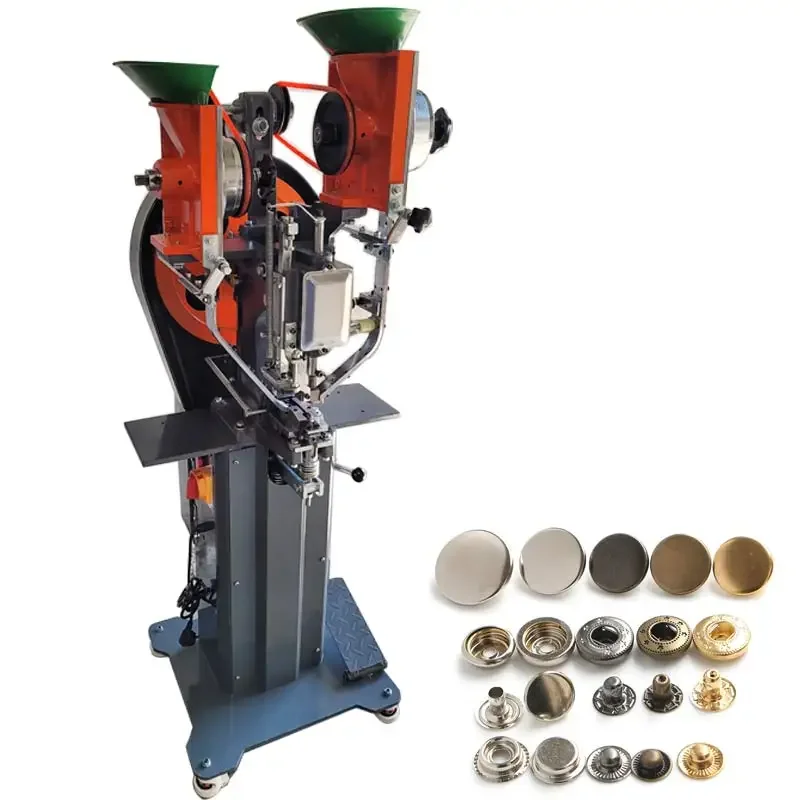 Double head automatic riveting machine