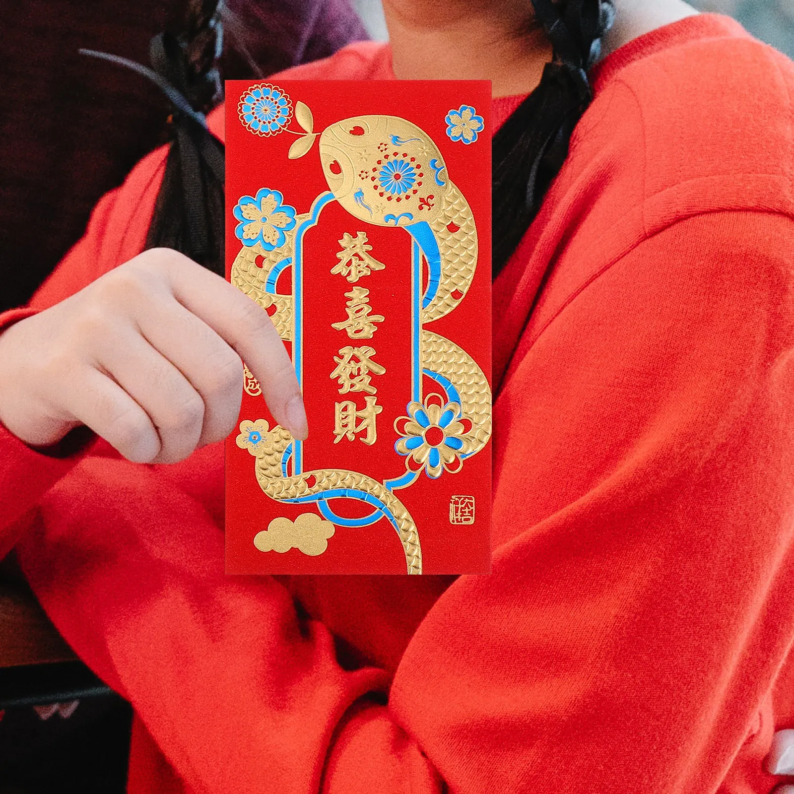 

30Pcs Snake Year Red Packets Chinese Red Envelopes Hongbao for Cash Gifts Lunar New Year Decorations Wedding Money Holders