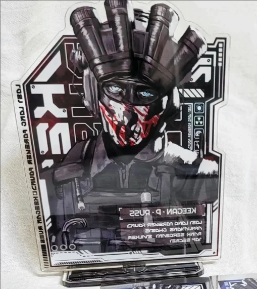 Call of Duty: خصائص Keegan Cosplay: لوحة أكريليك محلية الصنع، هدية إدخال فردية، ورق ملون، جمال الدخن