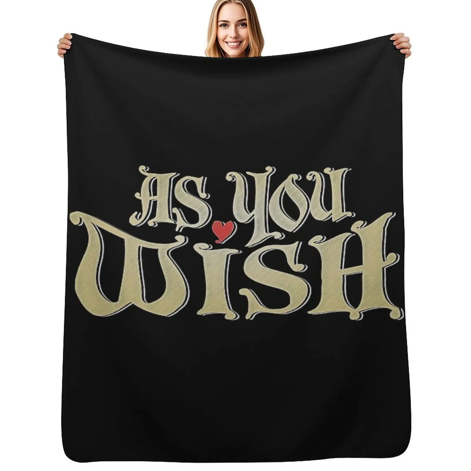 Princess Bride Throw Blanket Shaggy Moving Beach Hairy Nap Sofa Throw Blankets