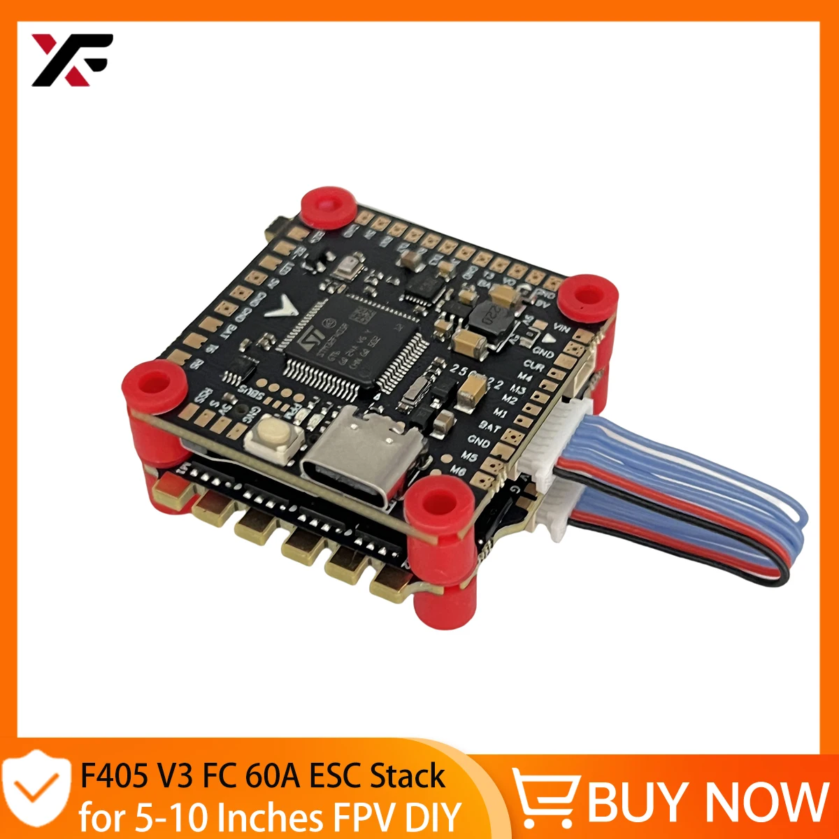 xflight-hobby-f405-controle-de-vol-305-305mm-avec-4in1-60a-blheli-2-6s-lipo-sans-brosse-esc-f405-pile-pour-drone-freestyle-rc-fpv