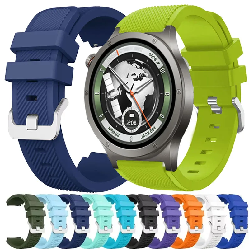 Bracelet en Silicone pour montre OnePlus Watch 4 3 2 2R/46mm/Lite, 22mm, Correa, coloré, pour OPPO Watch X X2 X3/4Pro-S